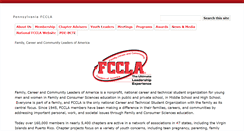 Desktop Screenshot of pafccla.org