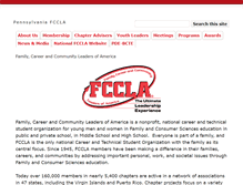 Tablet Screenshot of pafccla.org